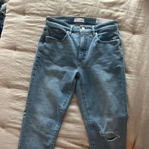 Pair of never worn Loft skinny jeans